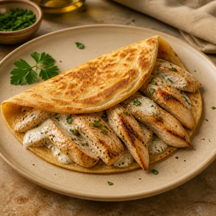 Chicken Crepe